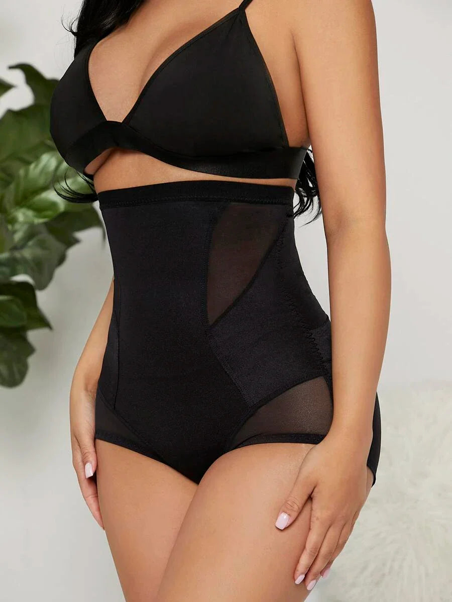 Curvy Mesh Shapewear Brief