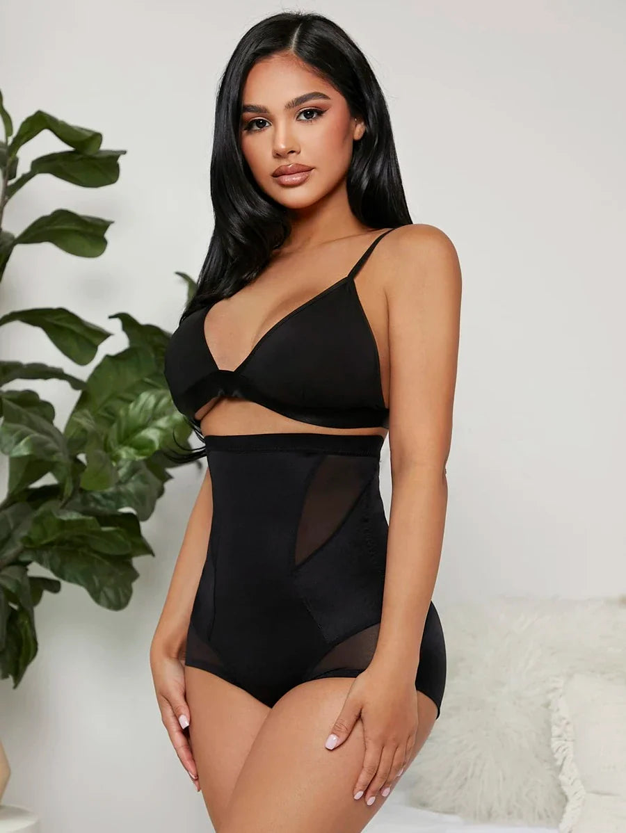 Curvy Mesh Shapewear Brief
