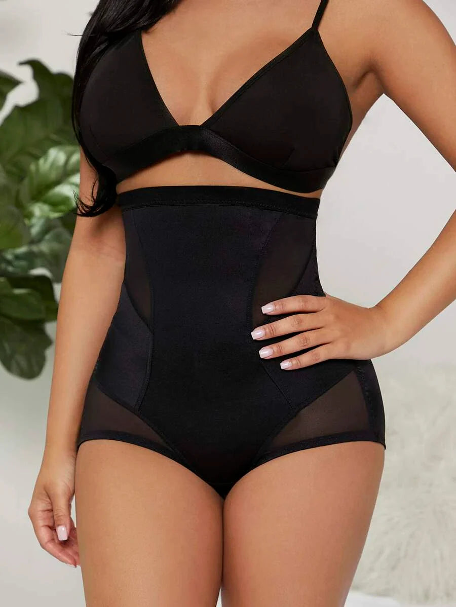 Curvy Mesh Shapewear Brief