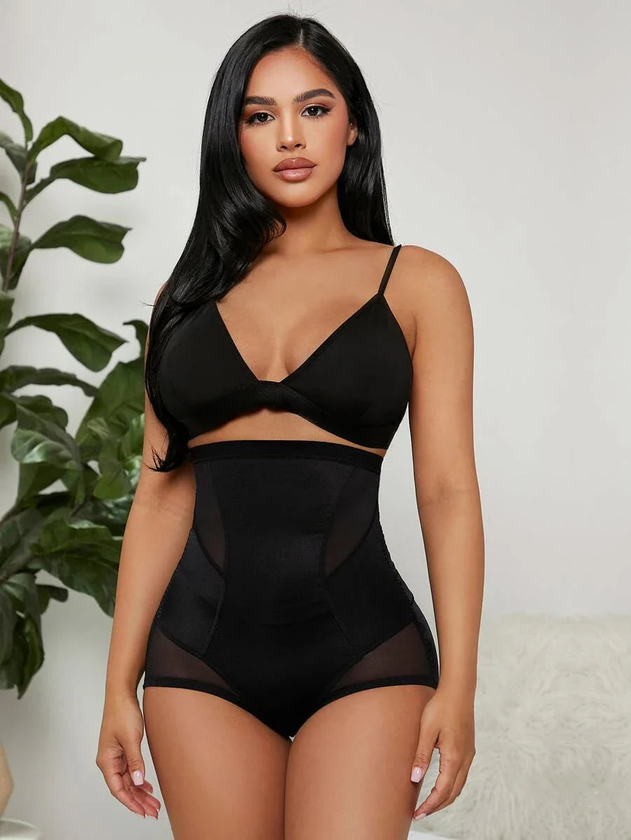 Curvy Mesh Shapewear Brief
