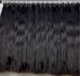 Raw Indonesian naturalwave  single drawn hair