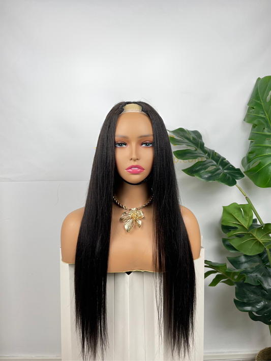 U part wig Body Wave Straight Deep Wave Burmese curly