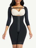 Hourglass Chocolate Curve Faja With Sleeves