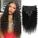 Chocolate Bar Hair Clip-In Extensions