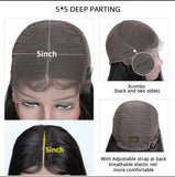 Deepwave Hd Lace Frontal Wig