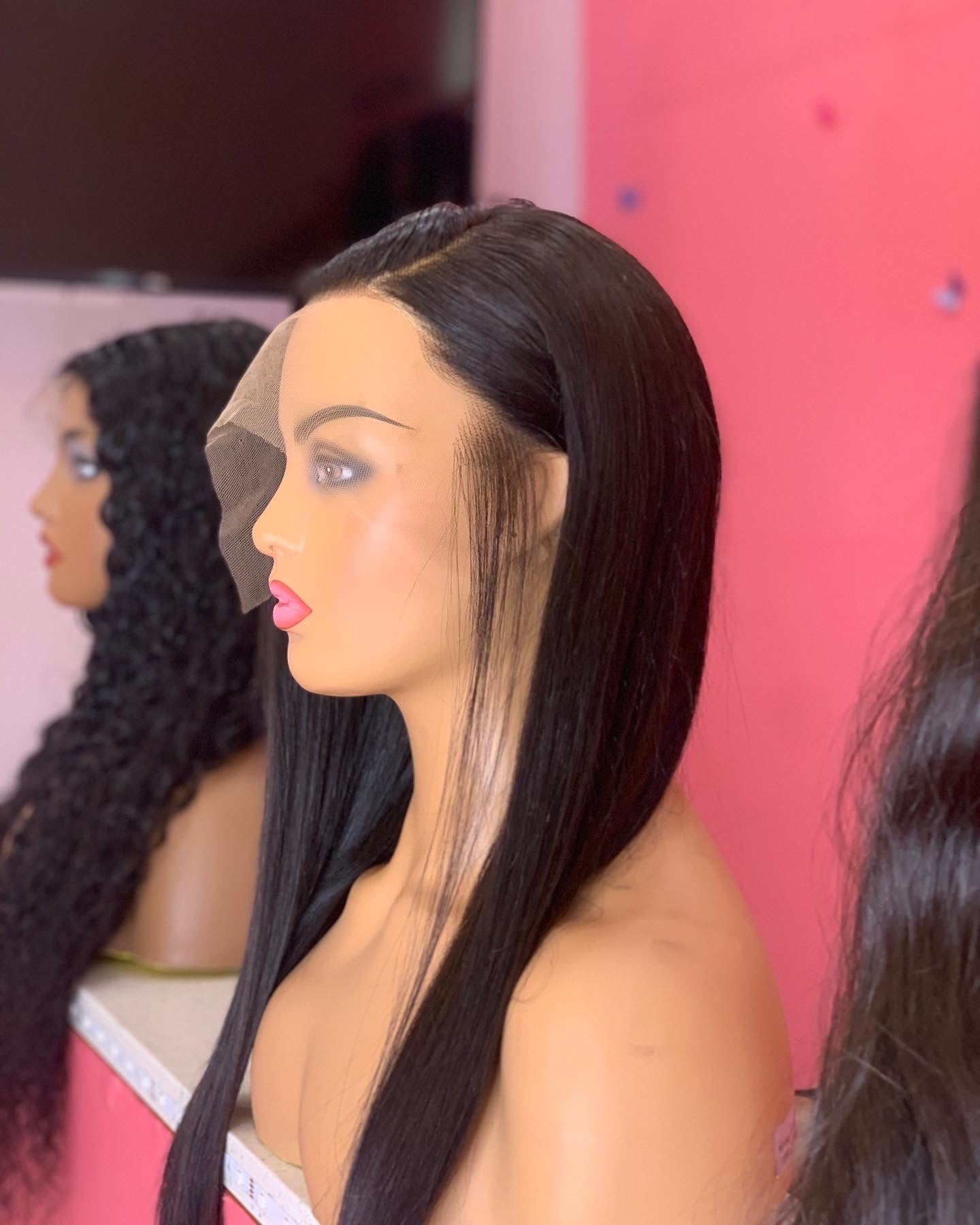 Straight frontal wig (HD LACE)