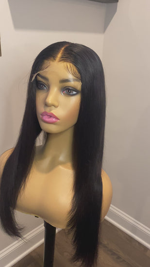 Hd lace closure wig 